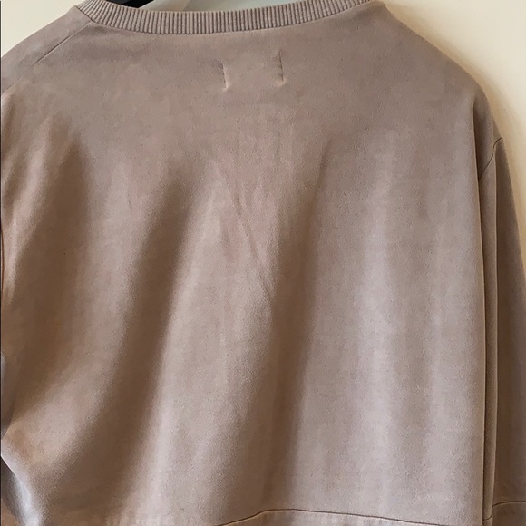 Shades of Grey by Micah Cohen Suede Sweater (MED) - Picture 7 of 7